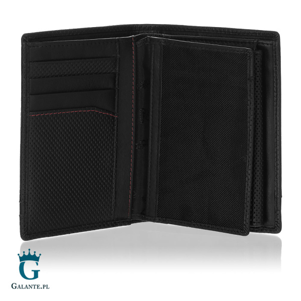 Duży portfel męski Valentini Perforated 13V-467