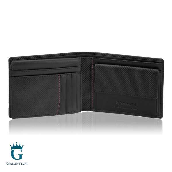 Duży portfel męski Valentini Perforated 13V-290