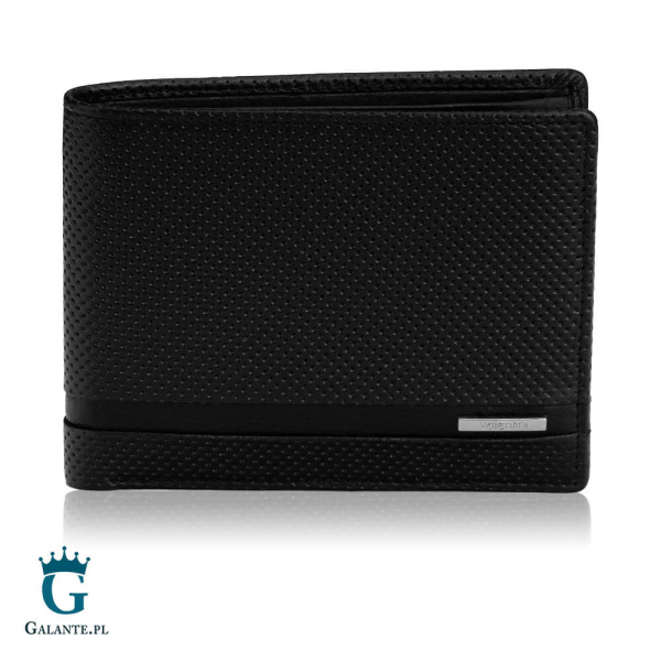Duży portfel męski Valentini Perforated 13V-290