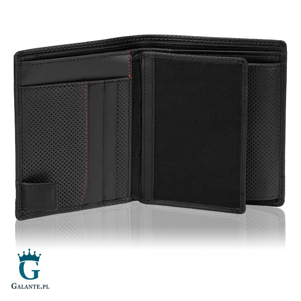 Portfel-meski-Samsonite-13A-282-RFID-22457 Portfel męski skórzany Valentini Perforated 13V-282