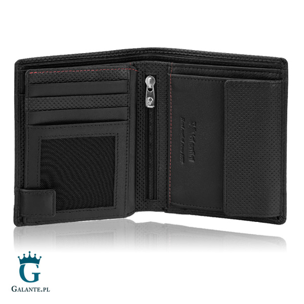 Portfel męski Valentini Perforated 13V-282 RFID