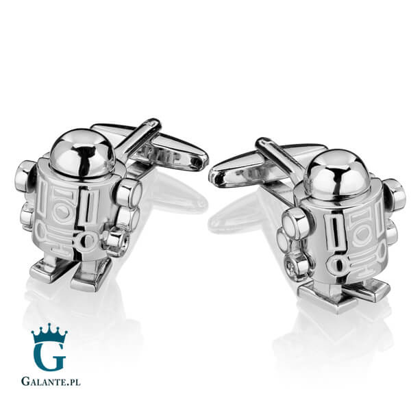 Spinki do mankietów X2 Ruchome Roboty