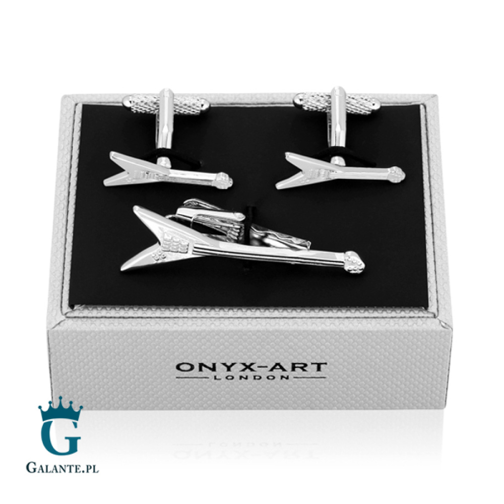 Spinki do mankietów Samochody Retro Formuła F1 KC-1046 Onyx-Art London