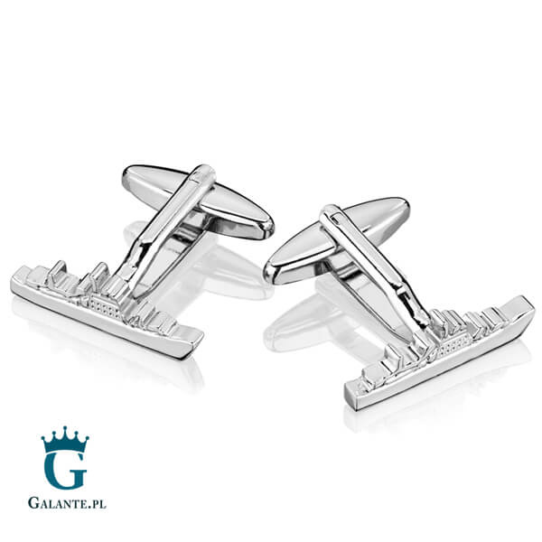 Spinki do mankietów X2 Okręt Wojenny