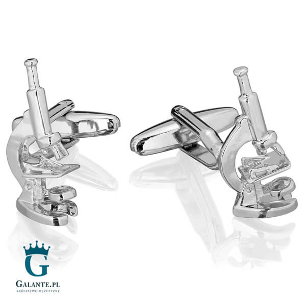 Spinki do mankietów X2 Mikroskop