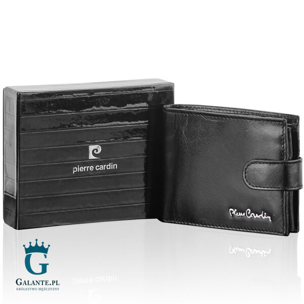 Portfel męski Pierre Cardin zapinany YS602 323A z RFID