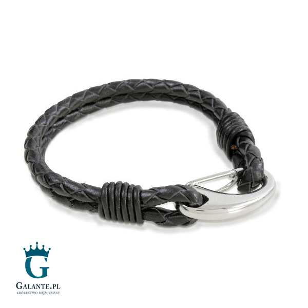 Bransoletka męska skórzana B-05