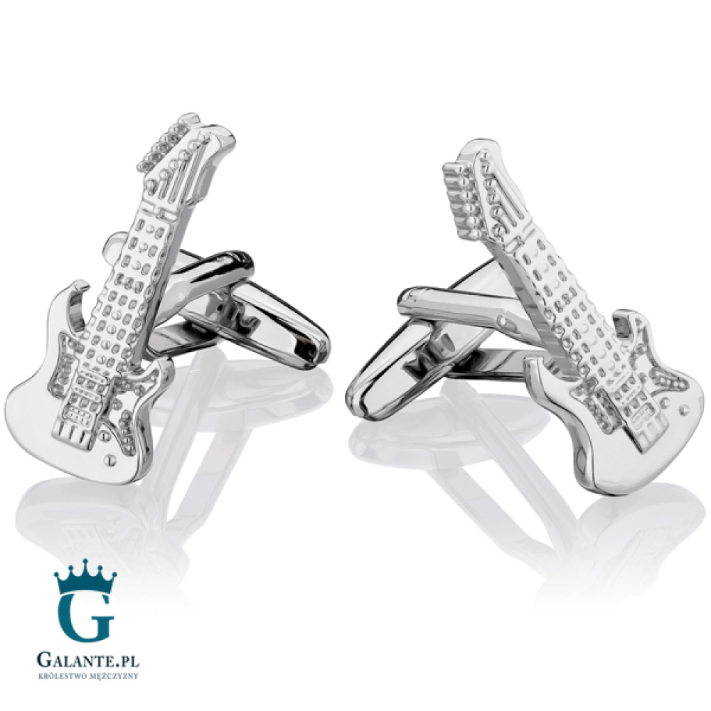 Spinki do mankietów X2 Elektryczna gitara