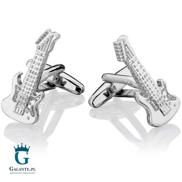 Spinki do mankietów X2 Elektryczna gitara