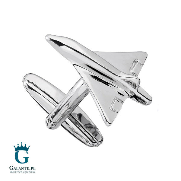 Spinki do mankietów Odrzutowiec X2