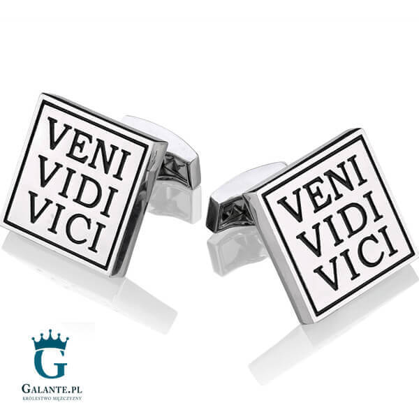 Spinki do mankietów X2 Veni Vidi Vici