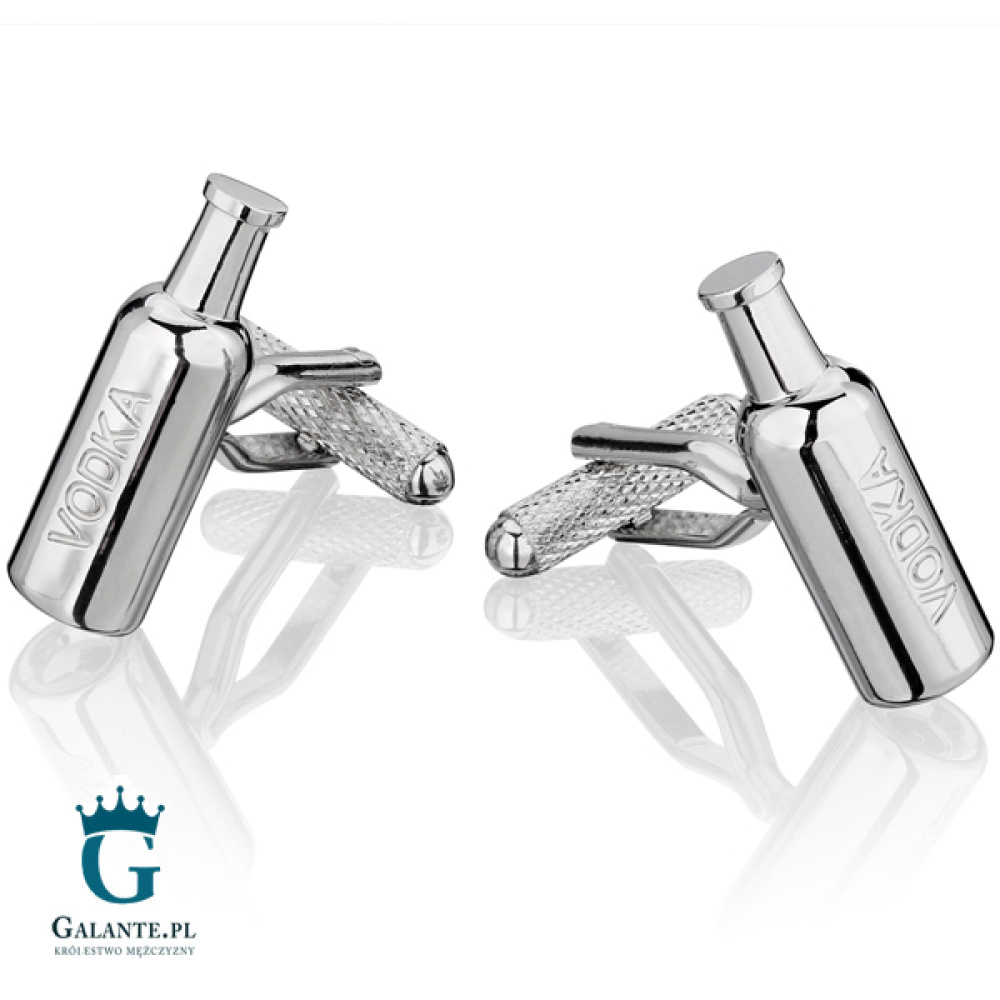 Spinki do mankietów Vodka KC-864 Onyx-Art London