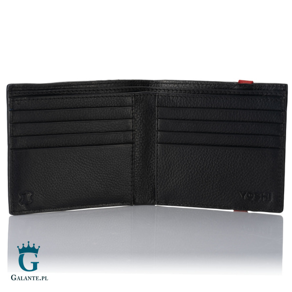 Banknotówka męska zamykana na opaskę Yoshi Y2039E