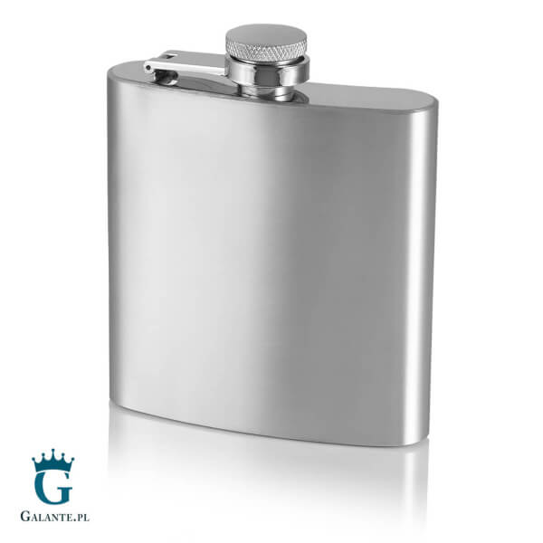 Stalowa piersiówka HF-18