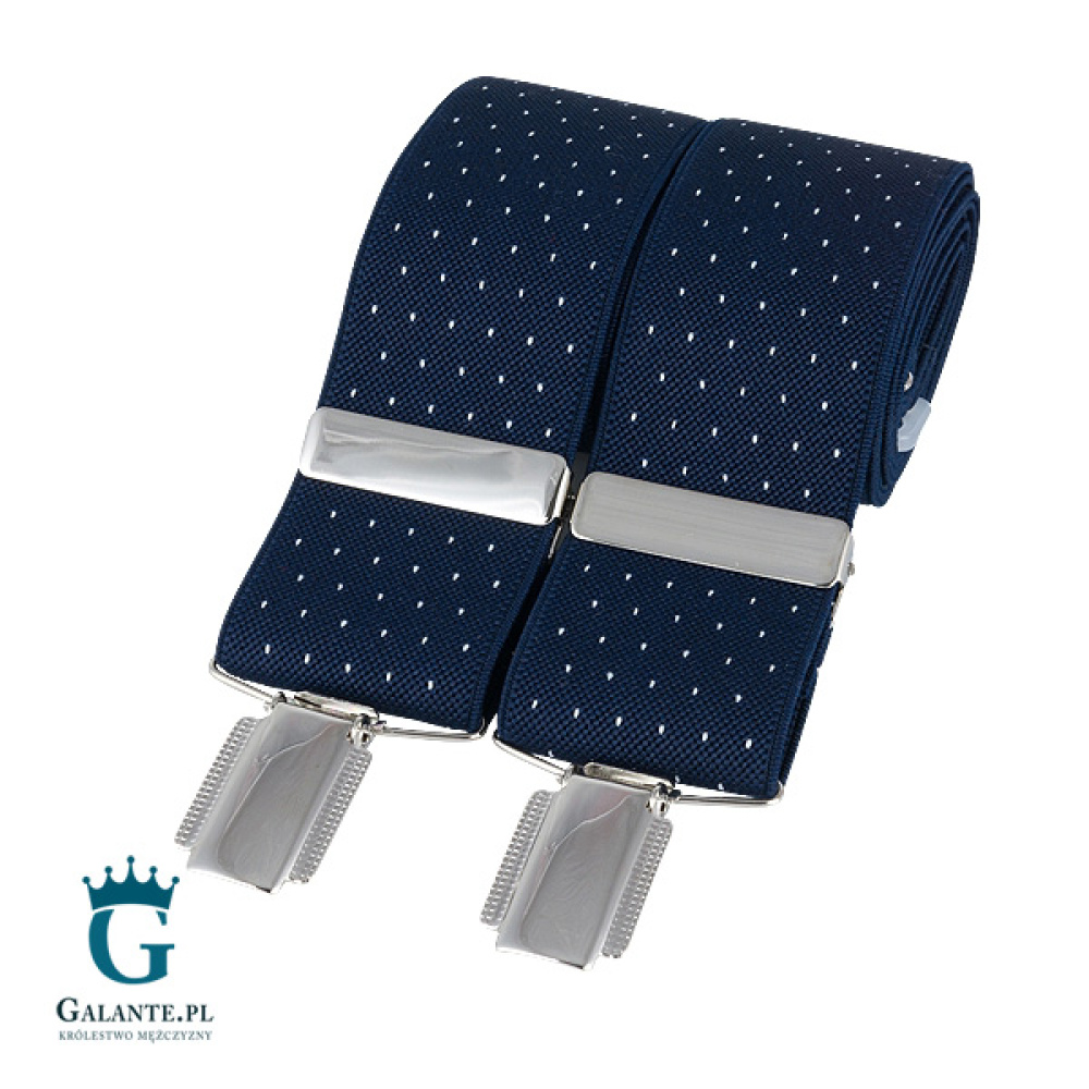 Szelki do spodni Granatowe BR-013