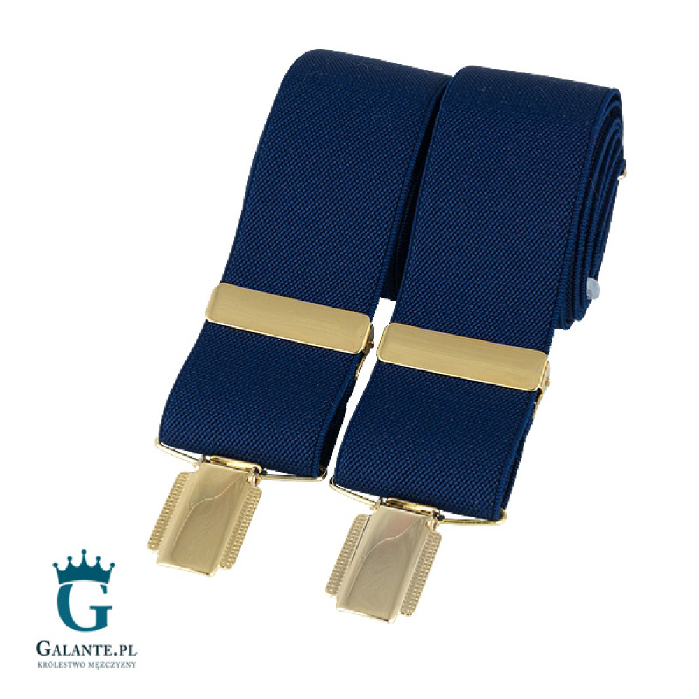 Szelki do spodni Granatowe BR-013