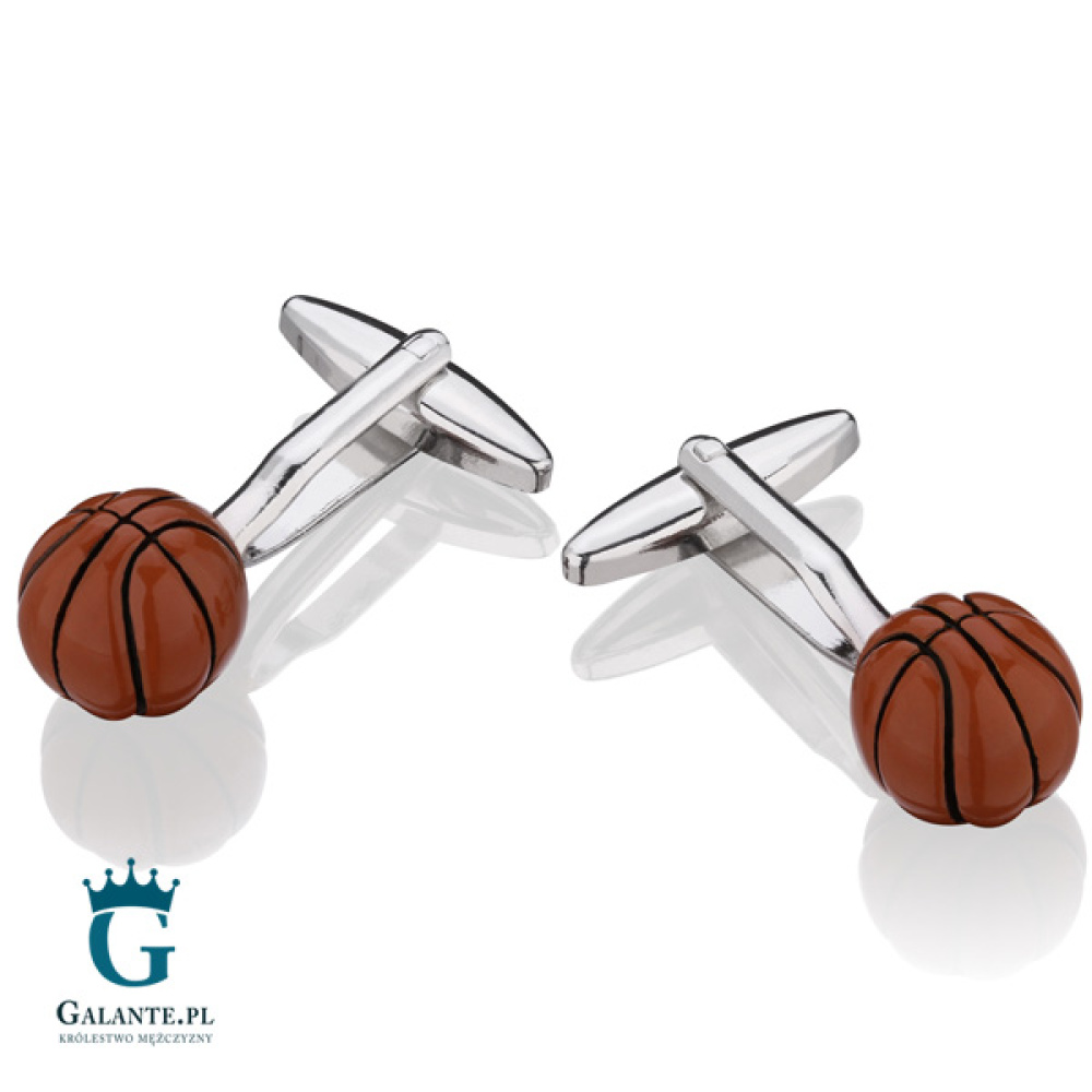 Spinki do mankietów X2 Koszykówka