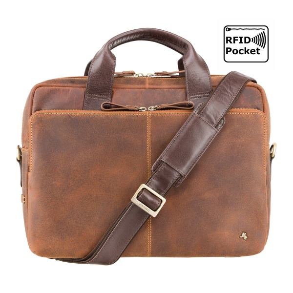Teczka skórzana na laptop 13” Visconti TC-82