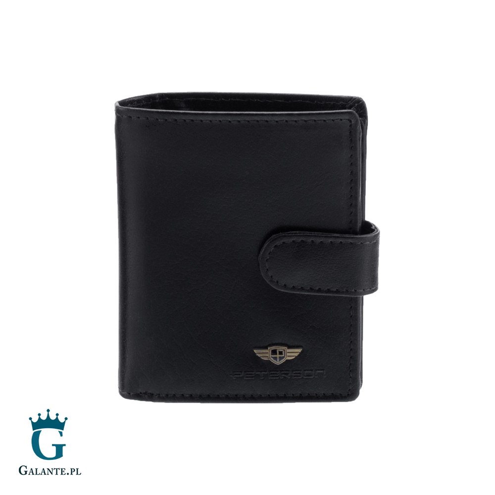 Mały Damski Portfel Pierre Cardin Lakierowany zapinany na bigiel 05 LINE 117 – zielony