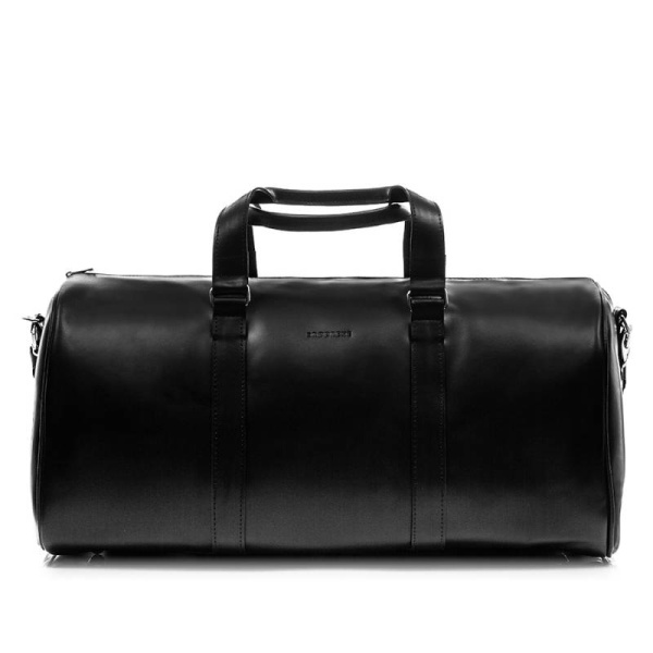 Torba podróżna ze skóry naturalnej Brodrene R20 – czarny
