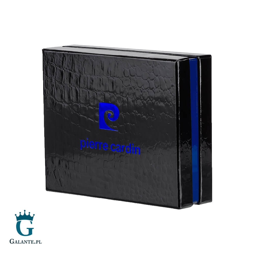 Pudelko-20526 Duży skórzany portfel męski Pierre Cardin TILAK06 326