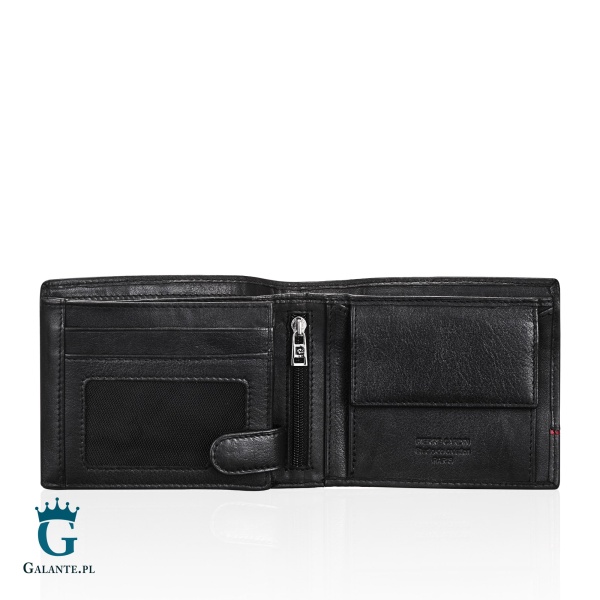 Portfel Męski Pierre Cardin mały pojemny RFID TILAK15 325 – czerwony