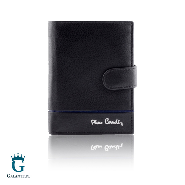 Zapinany portfel męski Pierre Cardin TILAK15 326A – niebieski