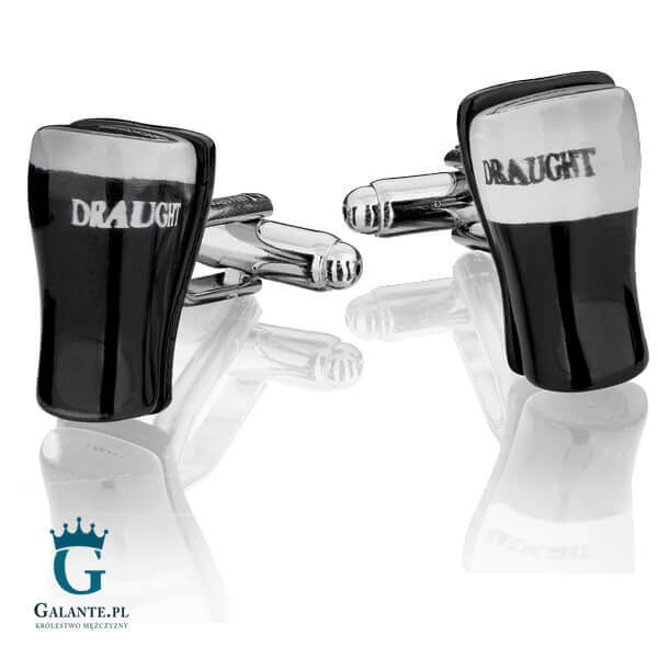 Spinki do mankietów Piwo ciemne UE-02100