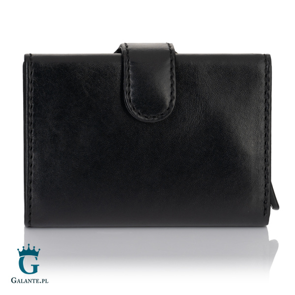 Mały skórzany portfel z wizytownikiem Visconti MZ-24