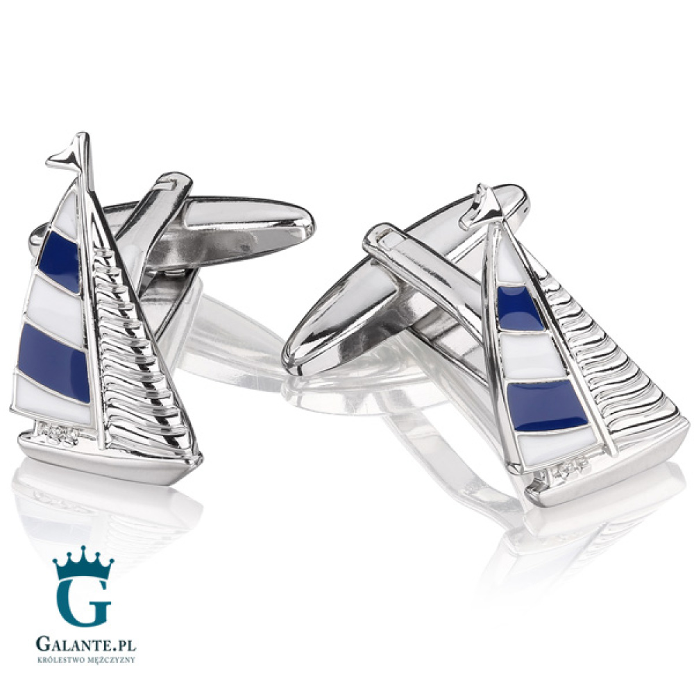 Spinki do mankietów Żaglówki SD-1293