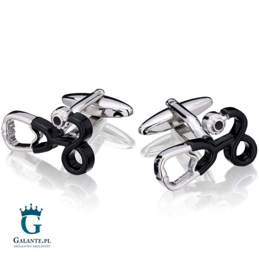 Spinki do mankietów Medyczne Dla lekarza – Stetoskop SD-1230