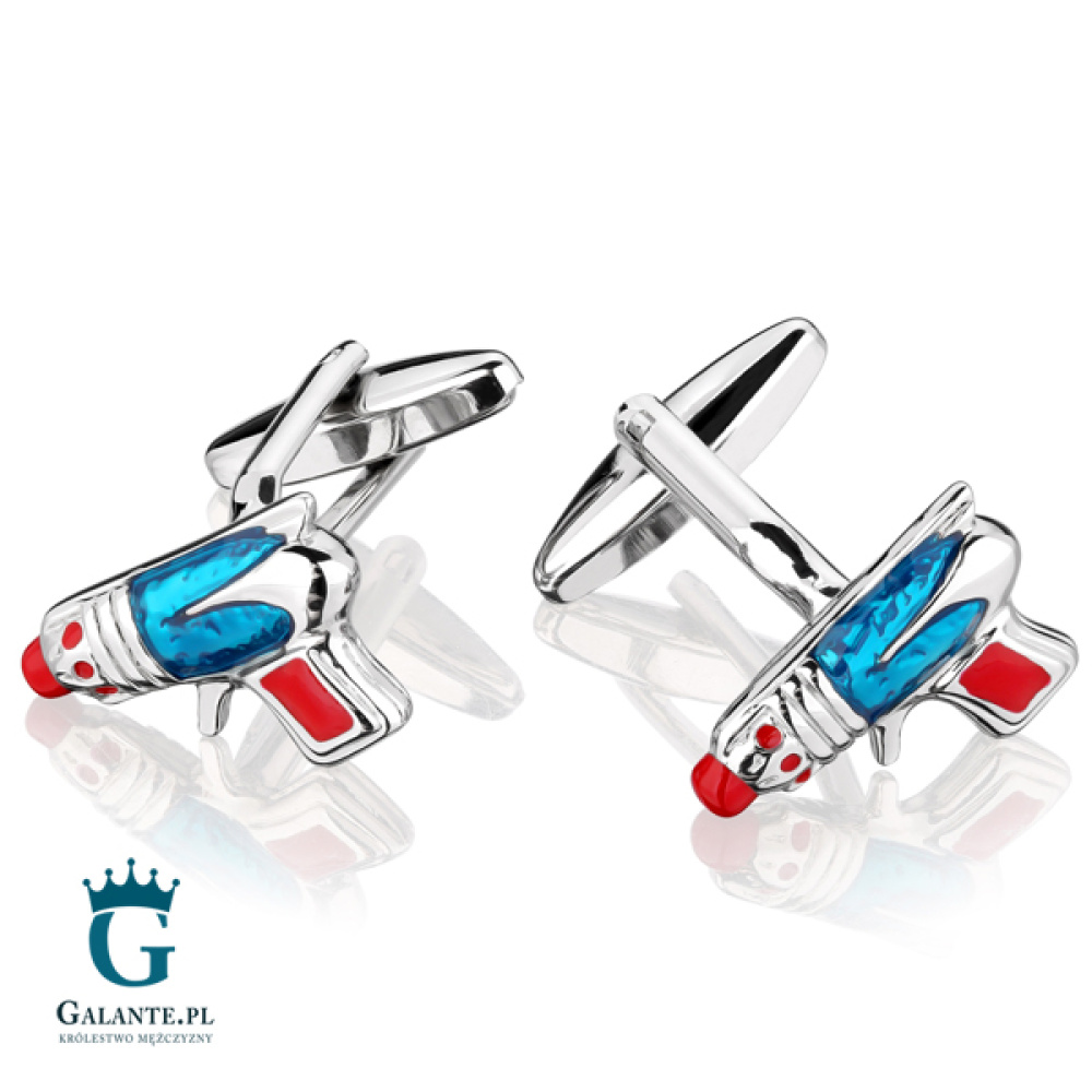 Spinki do mankietów X2 Uwaga! Substancja toksyczna