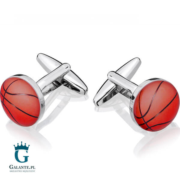 Spinki do mankietów X2 Koszykowka – Basketball 2