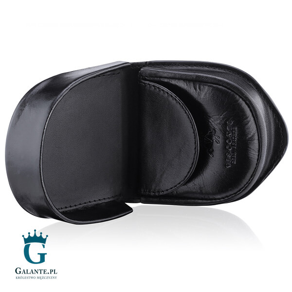 Portfel-meski-Podkowka-TRY-6-7239 Portfel Męski Skórzany Podkówka Visconti TRY-6 czarny