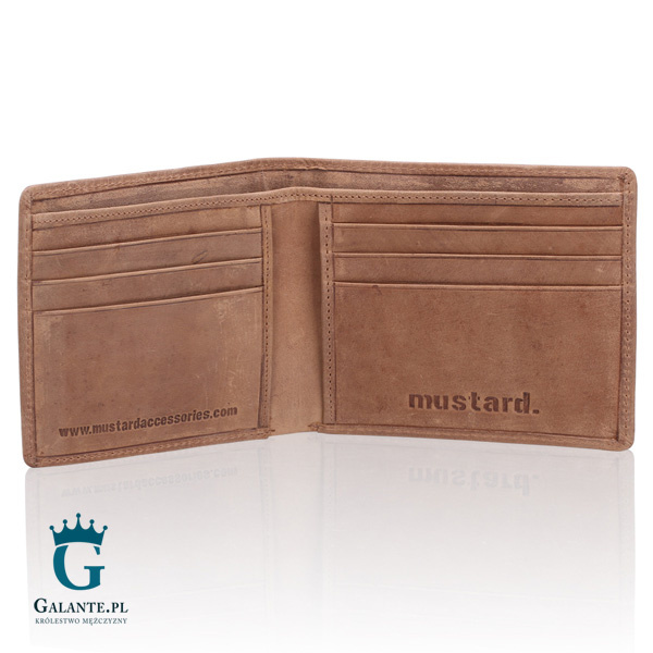 Banknotówka męska Mustard Crunch