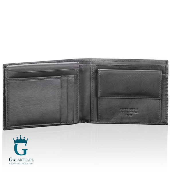 Czarny portfel męski Pierre Cardin TILAK10 8806