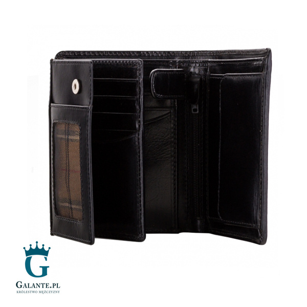 Portfel męski Visconti TSC-44 RFID – czarny