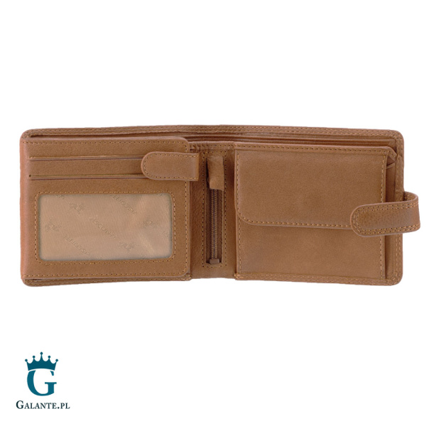 Zapinany portfel męski skórzany Visconti DR-30