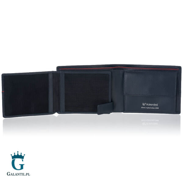 Portfel męski Valentini 154-267 Ferrari Red & Black