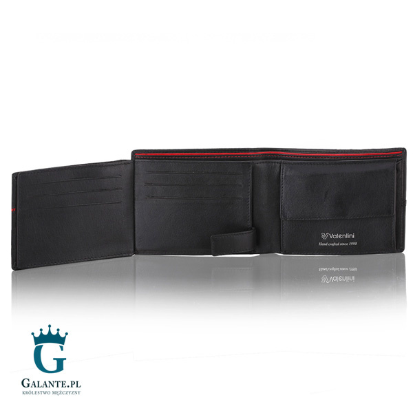 Portfel męski Valentini 154-267 Ferrari Red & Black