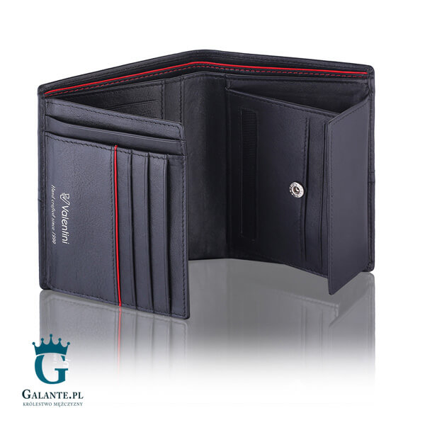 Pojemny-portfel-meski-ze-skory-naturalnej-154-266-5815 Portfel męski Valentini 154-266 Ferrari Red & Black