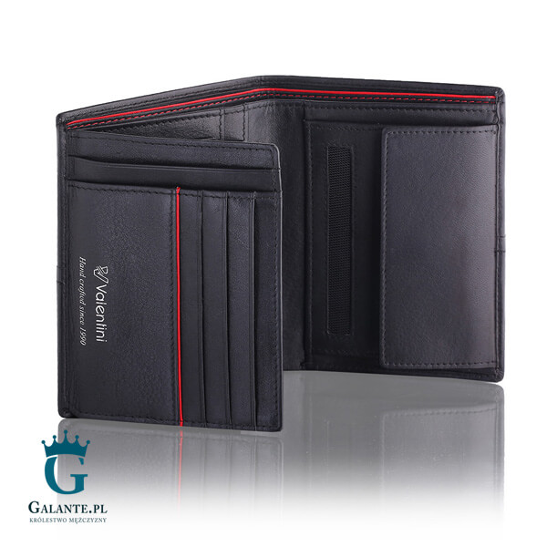 Pojemny-portfel-meski-ze-skory-naturalnej-154-266-5817 Portfel męski Valentini 154-266 Ferrari Red & Black
