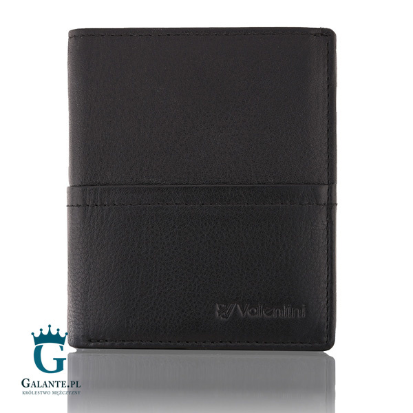 Portfel męski skórzany Valentini 154-213 Ferrari Red & Black