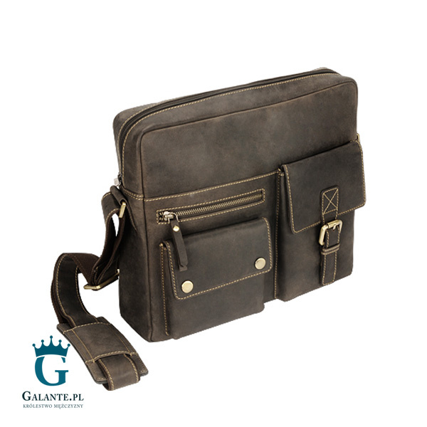 Torba na ramię, zapinana Visconti Scott V-16077