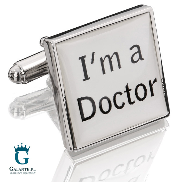 Spinki do mankietów Doktor PS-066