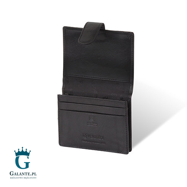 Etui na karty i wizytówki Valentini 152-013 RFID – Czarny