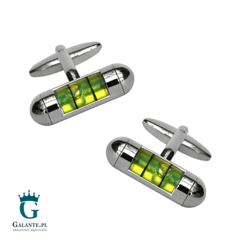 Spinki do mankietów onyks i masa perłowa SD-2004