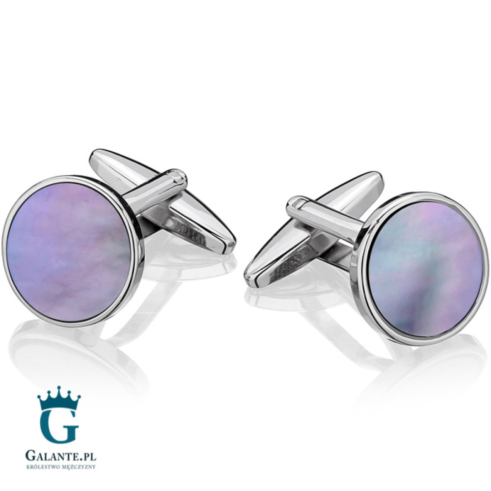 Spinki do mankietów z cyrkoniami SD-1137