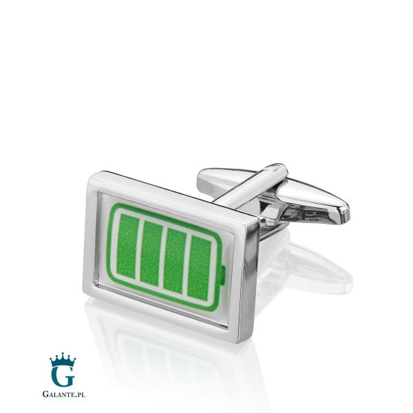 Spinki do mankietów X2 Bateria Smartphone