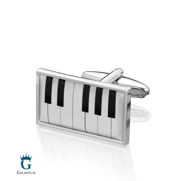 Spinki do mankietów X2 Klawisze Muzyczne